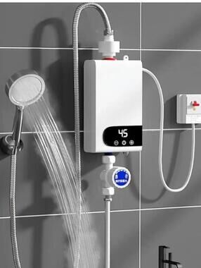 Water Heater Tankless Electric 5500W 6L Stainless Steel Wall Mount